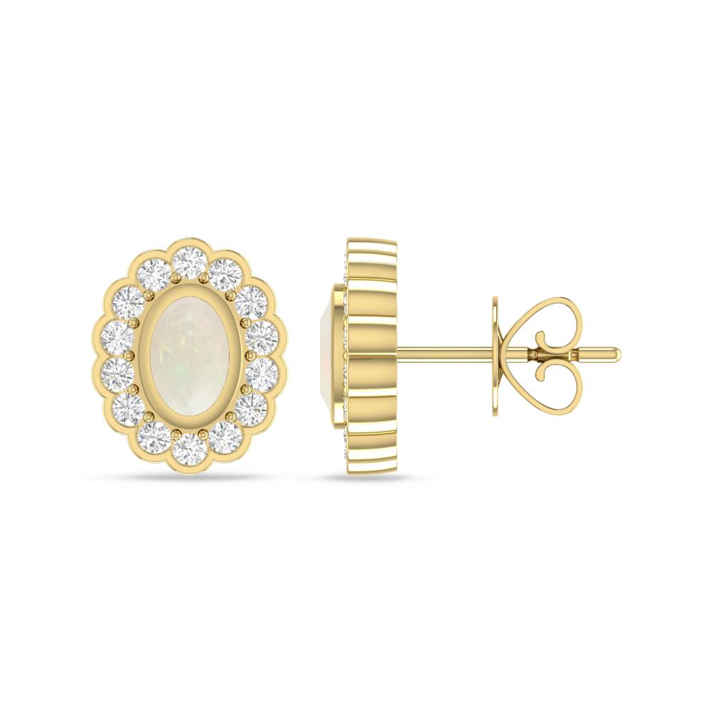 Yellow Gold - Opal